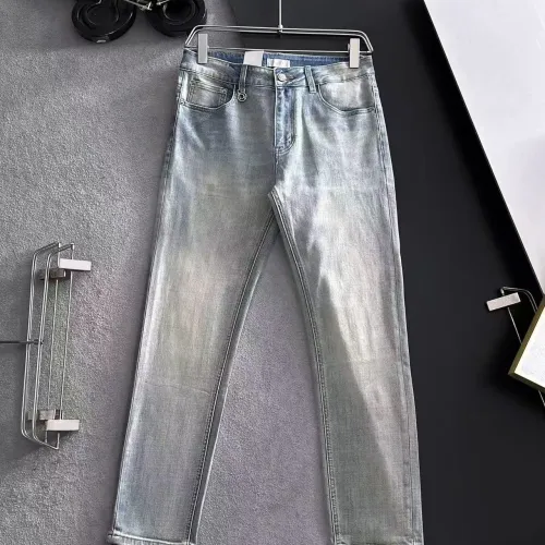 Replica Christian Dior Jeans For Men #1438571 $68.00 USD for Wholesale