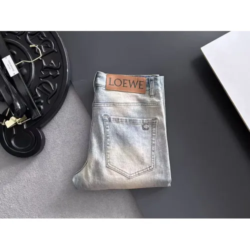 Wholesale LOEWE Jeans For Men #1438572 $68.00 USD, Wholesale Quality Replica LOEWE Jeans