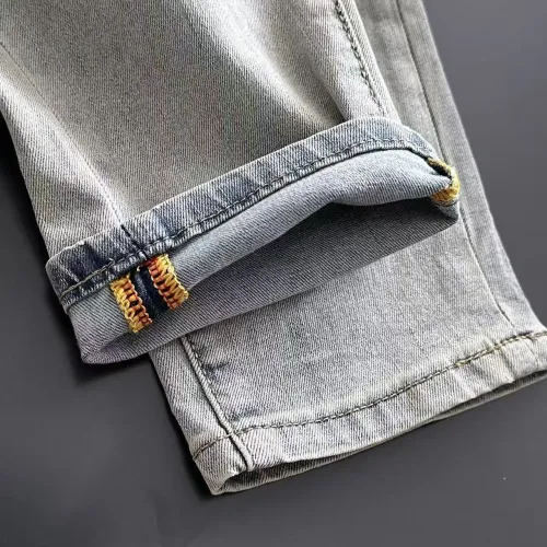 Replica Chrome Hearts Jeans For Men #1438578 $68.00 USD for Wholesale