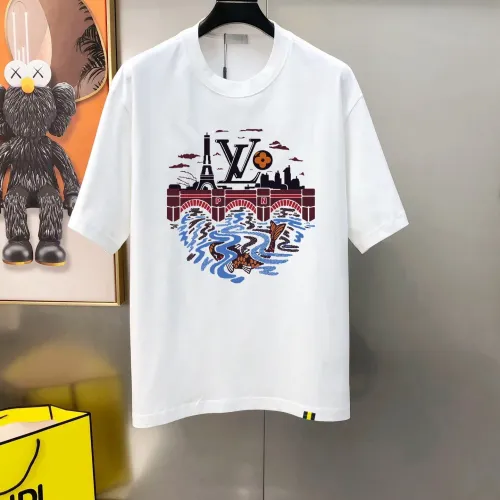 Wholesale Louis Vuitton LV T-Shirts Short Sleeved For Men #1438629 $40.00 USD, Wholesale Quality Replica Louis Vuitton LV T-Shirts