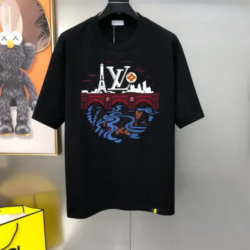 Wholesale Louis Vuitton LV T-Shirts Short Sleeved For Men #1438630 $40.00 USD, Wholesale Quality Replica Louis Vuitton LV T-Shirts