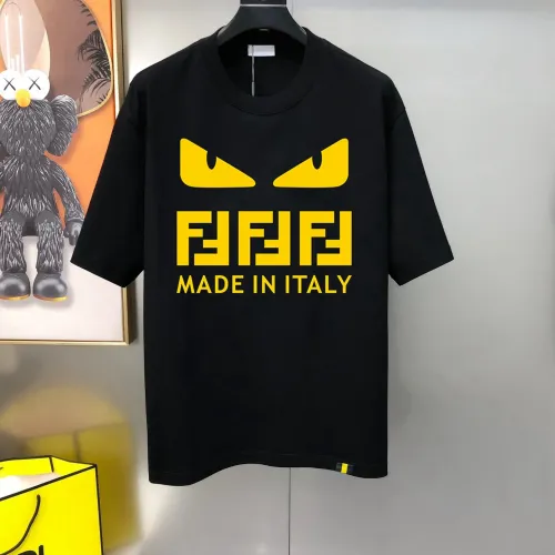 Wholesale Fendi T-Shirts Short Sleeved For Men #1438636 $40.00 USD, Wholesale Quality Replica Fendi T-Shirts
