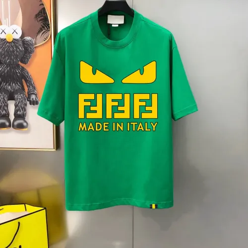 Wholesale Fendi T-Shirts Short Sleeved For Men #1438638 $40.00 USD, Wholesale Quality Replica Fendi T-Shirts