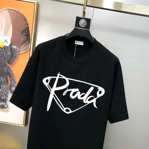 Replica Prada T-Shirts Short Sleeved For Men #1438640 $40.00 USD for Wholesale