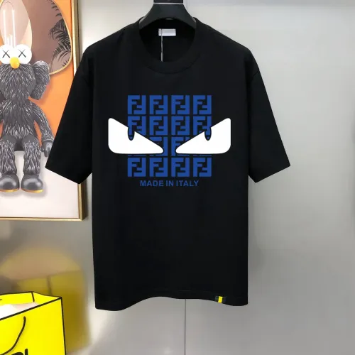 Wholesale Fendi T-Shirts Short Sleeved For Men #1438644 $40.00 USD, Wholesale Quality Replica Fendi T-Shirts