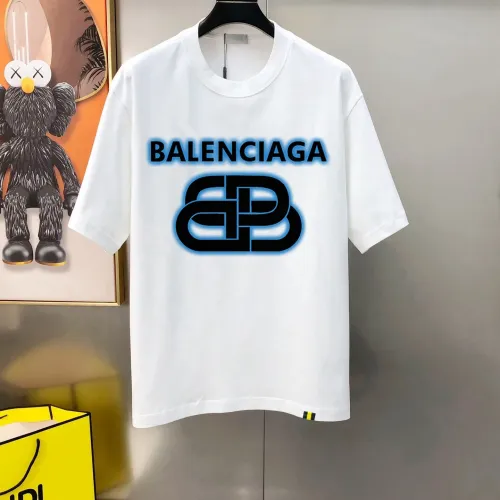 Wholesale Balenciaga T-Shirts Short Sleeved For Men #1438655 $40.00 USD, Wholesale Quality Replica Balenciaga T-Shirts