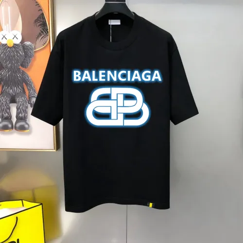 Wholesale Balenciaga T-Shirts Short Sleeved For Men #1438656 $40.00 USD, Wholesale Quality Replica Balenciaga T-Shirts