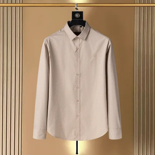 Wholesale Louis Vuitton LV Shirts Long Sleeved For Men #1438791 $40.00 USD, Wholesale Quality Replica Louis Vuitton LV Shirts