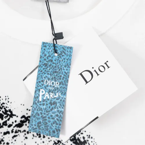Replica Christian Dior T-Shirts Short Sleeved For Men #1438807 $36.00 USD for Wholesale