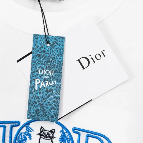Replica Christian Dior T-Shirts Short Sleeved For Men #1438812 $36.00 USD for Wholesale