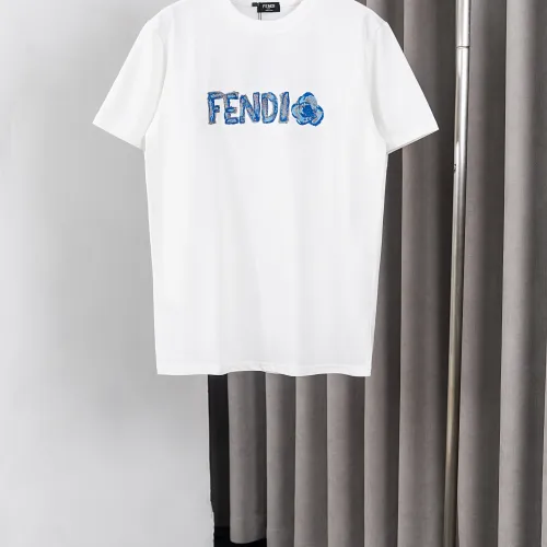 Wholesale Fendi T-Shirts Short Sleeved For Men #1438819 $36.00 USD, Wholesale Quality Replica Fendi T-Shirts