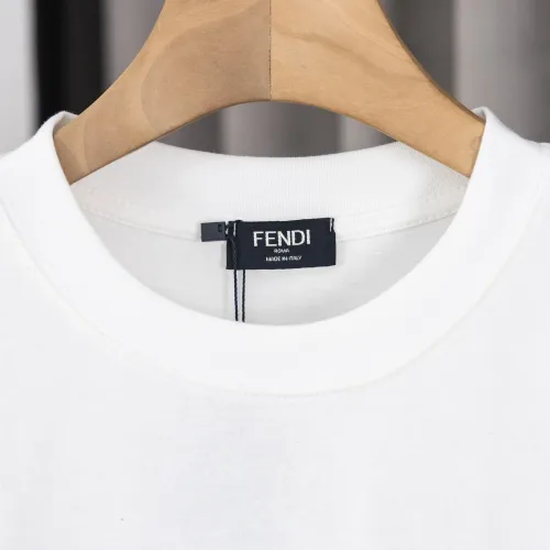 Replica Fendi T-Shirts Short Sleeved For Men #1438819 $36.00 USD for Wholesale