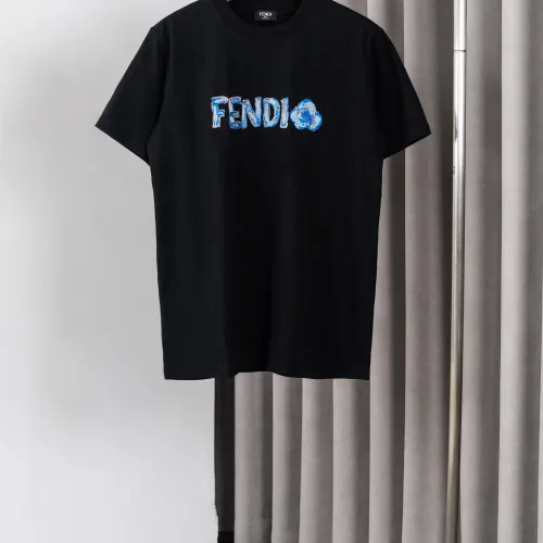 Wholesale Fendi T-Shirts Short Sleeved For Men #1438823 $36.00 USD, Wholesale Quality Replica Fendi T-Shirts