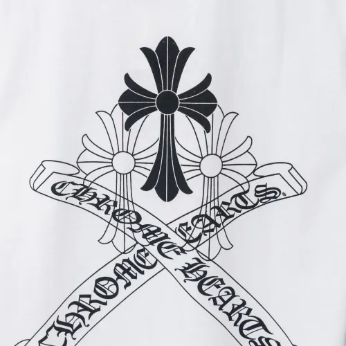 Replica Chrome Hearts T-Shirts Short Sleeved For Men #1438825 $36.00 USD for Wholesale