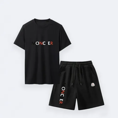 Wholesale Moncler Tracksuits Short Sleeved For Men #1438826 $42.00 USD, Wholesale Quality Replica Moncler Tracksuits