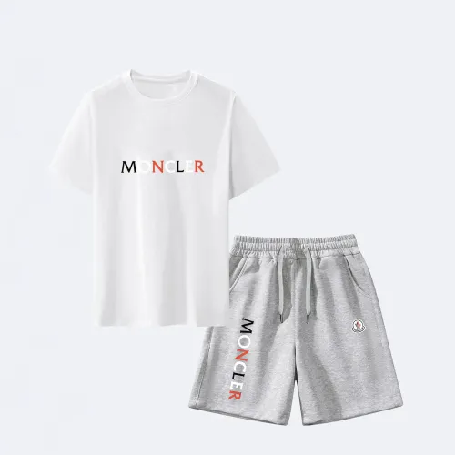 Wholesale Moncler Tracksuits Short Sleeved For Men #1438827 $42.00 USD, Wholesale Quality Replica Moncler Tracksuits