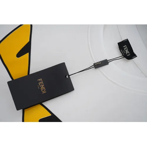 Replica Fendi T-Shirts Short Sleeved For Unisex #1438841 $32.00 USD for Wholesale