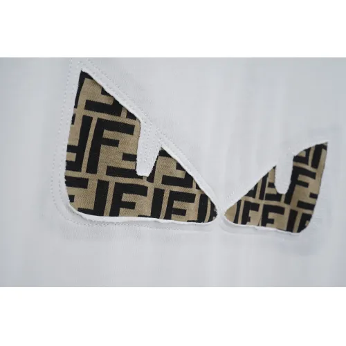Replica Fendi T-Shirts Short Sleeved For Unisex #1438846 $34.00 USD for Wholesale