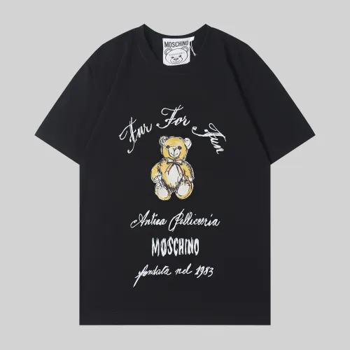 Wholesale Moschino T-Shirts Short Sleeved For Unisex #1438853 $32.00 USD, Wholesale Quality Replica Moschino T-Shirts