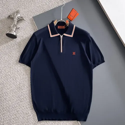 Wholesale Hermes T-Shirts Short Sleeved For Men #1438888 $72.00 USD, Wholesale Quality Replica Hermes T-Shirts