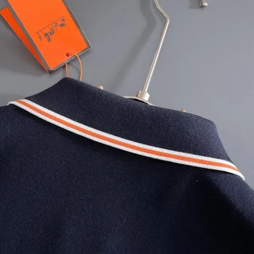 Replica Hermes T-Shirts Short Sleeved For Men #1438888 $72.00 USD for Wholesale