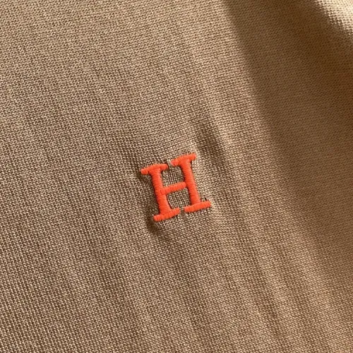 Replica Hermes T-Shirts Short Sleeved For Men #1438889 $72.00 USD for Wholesale