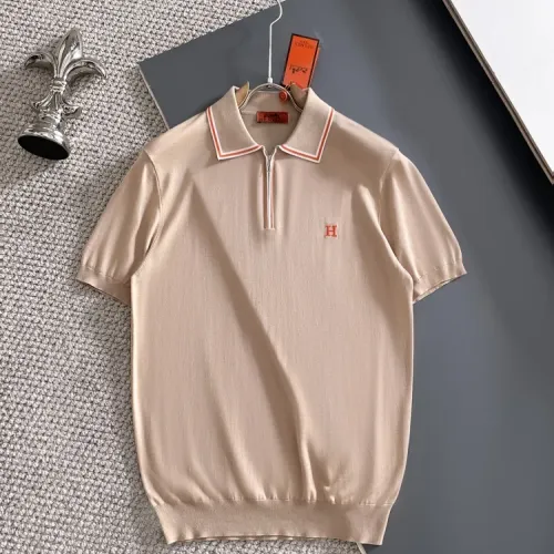 Wholesale Hermes T-Shirts Short Sleeved For Men #1438892 $72.00 USD, Wholesale Quality Replica Hermes T-Shirts