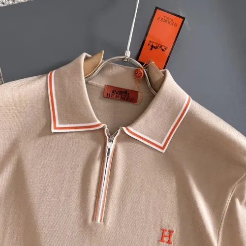 Replica Hermes T-Shirts Short Sleeved For Men #1438892 $72.00 USD for Wholesale