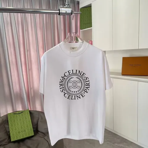 Wholesale Celine T-Shirts Short Sleeved For Unisex #1438894 $42.00 USD, Wholesale Quality Replica Celine T-Shirts