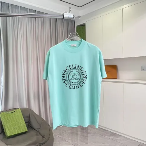 Wholesale Celine T-Shirts Short Sleeved For Unisex #1438895 $42.00 USD, Wholesale Quality Replica Celine T-Shirts