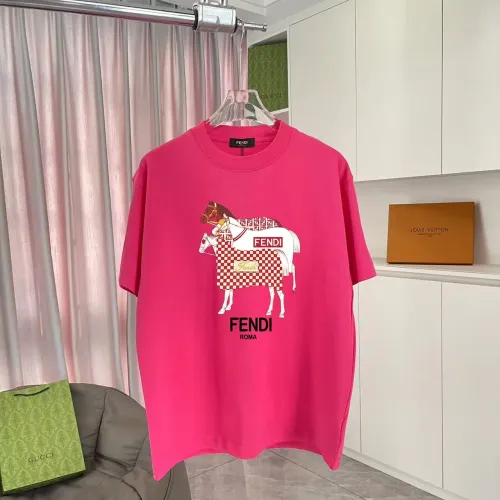 Wholesale Fendi T-Shirts Short Sleeved For Unisex #1438916 $42.00 USD, Wholesale Quality Replica Fendi T-Shirts