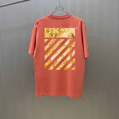 Wholesale Off-White T-Shirts Short Sleeved For Men #1438922 $40.00 USD, Wholesale Quality Replica Off-White T-Shirts