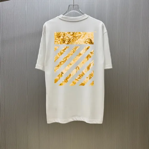Wholesale Off-White T-Shirts Short Sleeved For Men #1438924 $40.00 USD, Wholesale Quality Replica Off-White T-Shirts