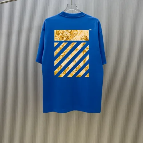 Wholesale Off-White T-Shirts Short Sleeved For Men #1438925 $40.00 USD, Wholesale Quality Replica Off-White T-Shirts