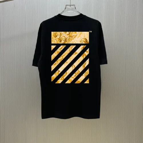 Wholesale Off-White T-Shirts Short Sleeved For Men #1438926 $40.00 USD, Wholesale Quality Replica Off-White T-Shirts