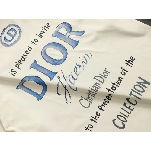 Replica Christian Dior T-Shirts Short Sleeved For Unisex #1438940 $45.00 USD for Wholesale
