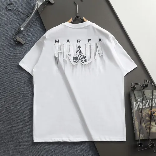 Wholesale Prada T-Shirts Short Sleeved For Unisex #1438944 $45.00 USD, Wholesale Quality Replica Prada T-Shirts