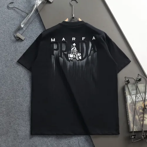 Wholesale Prada T-Shirts Short Sleeved For Unisex #1438945 $45.00 USD, Wholesale Quality Replica Prada T-Shirts