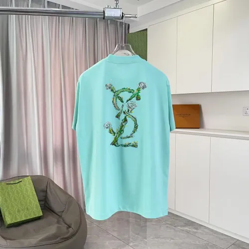Wholesale Yves Saint Laurent YSL T-shirts Short Sleeved For Unisex #1438950 $42.00 USD, Wholesale Quality Replica Yves Saint Laurent YSL T-shirts