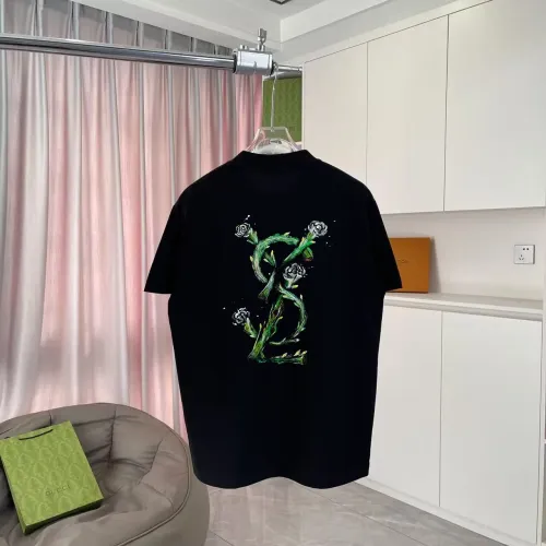Wholesale Yves Saint Laurent YSL T-shirts Short Sleeved For Unisex #1438952 $42.00 USD, Wholesale Quality Replica Yves Saint Laurent YSL T-shirts