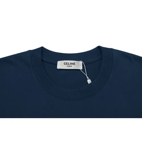 Replica Celine T-Shirts Short Sleeved For Unisex #1438954 $41.00 USD for Wholesale