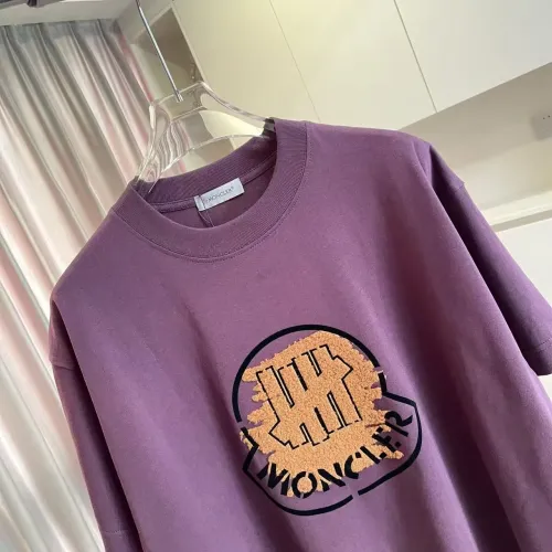 Replica Moncler T-Shirts Short Sleeved For Unisex #1438997 $45.00 USD for Wholesale