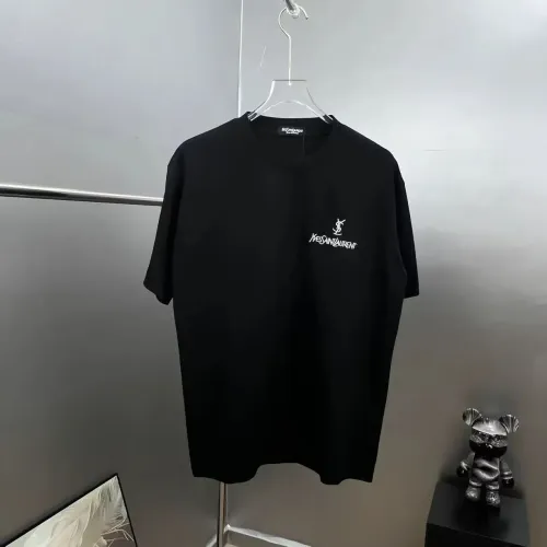 Wholesale Yves Saint Laurent YSL T-shirts Short Sleeved For Unisex #1439006 $45.00 USD, Wholesale Quality Replica Yves Saint Laurent YSL T-shirts