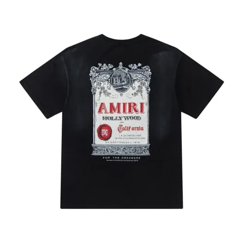 Wholesale Amiri T-Shirts Short Sleeved For Unisex #1439081 $42.00 USD, Wholesale Quality Replica Amiri T-Shirts