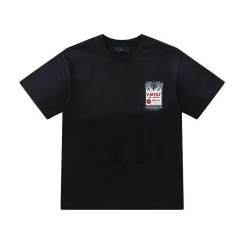 Replica Amiri T-Shirts Short Sleeved For Unisex #1439081 $42.00 USD for Wholesale