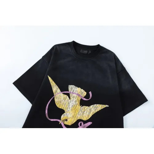 Replica Amiri T-Shirts Short Sleeved For Unisex #1439082 $42.00 USD for Wholesale
