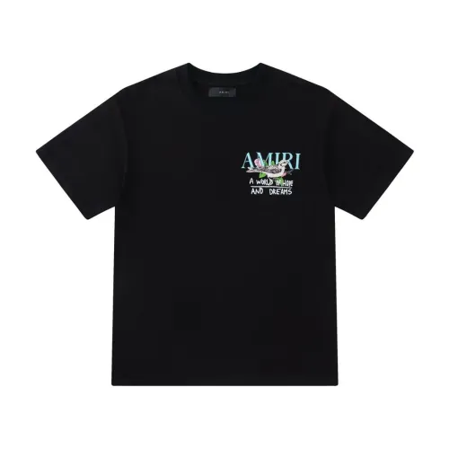 Wholesale Amiri T-Shirts Short Sleeved For Unisex #1439084 $42.00 USD, Wholesale Quality Replica Amiri T-Shirts