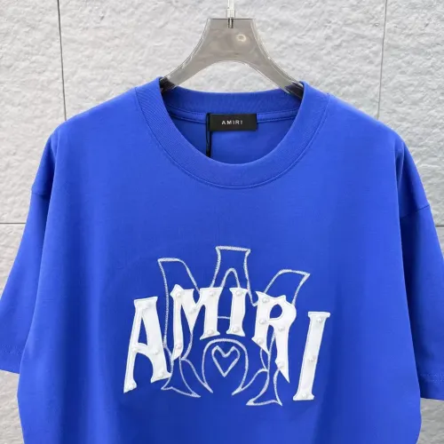 Replica Amiri T-Shirts Short Sleeved For Unisex #1439108 $48.00 USD for Wholesale