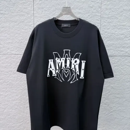 Wholesale Amiri T-Shirts Short Sleeved For Unisex #1439109 $48.00 USD, Wholesale Quality Replica Amiri T-Shirts