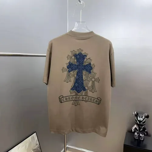Wholesale Chrome Hearts T-Shirts Short Sleeved For Unisex #1439111 $48.00 USD, Wholesale Quality Replica Chrome Hearts T-Shirts